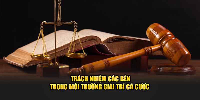 Trách nhiệm các bên trong môi trường giải trí cá cược 